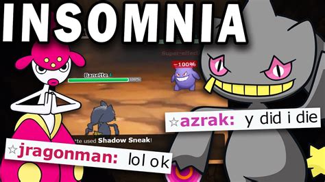 pokemon with insomnia ability.